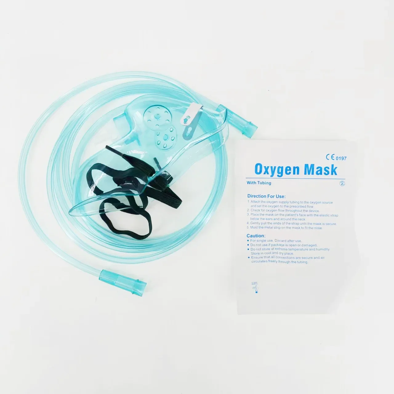 Factory Wholesale Price High Quality CE  Disposable Medical PVC Oxygen Mask