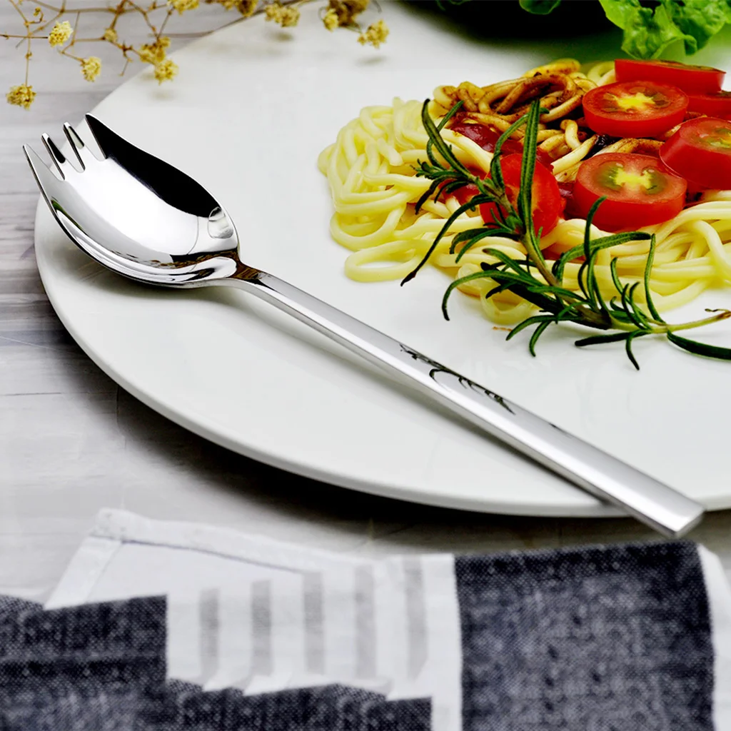 
Home Kitchen Hotel Restaurant Stainless Steel Tableware Cutlery, Mirror polished Spoon With Folk 