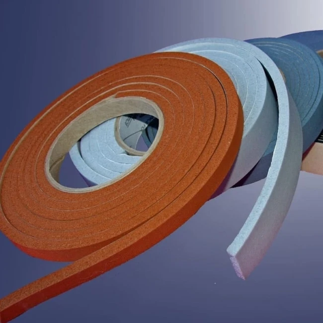 Viton sponge Silicone foam gasket sponge rubber Sheet Thickness, Closed Cell Foam Silikon Sheet, RED Color