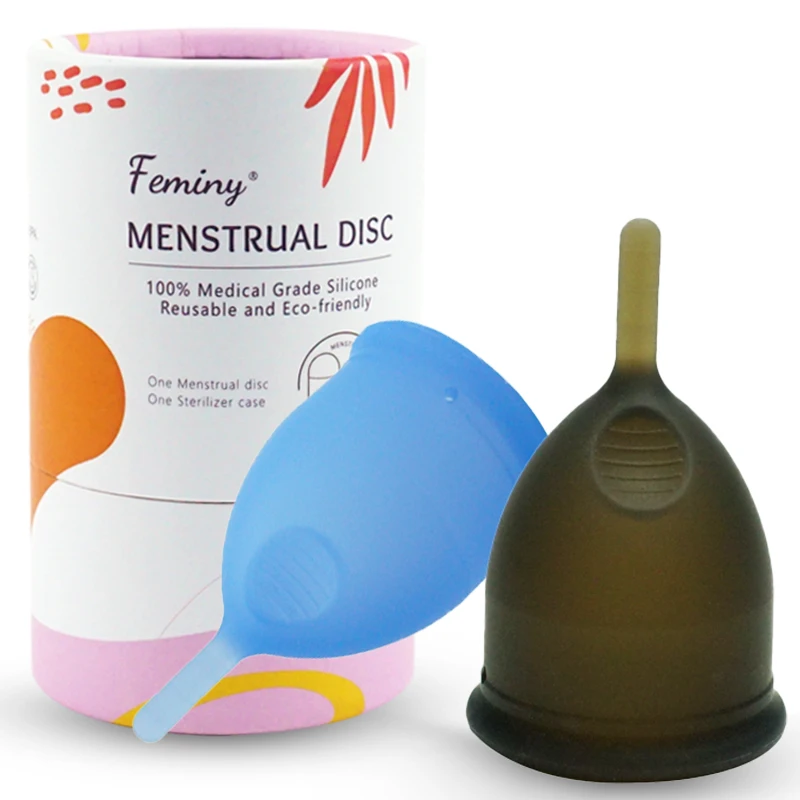 Wholesale Copa Menstrual Cup Collector Black Reusable Silicone Menstrual Cups Menstrual Cup Single Pack