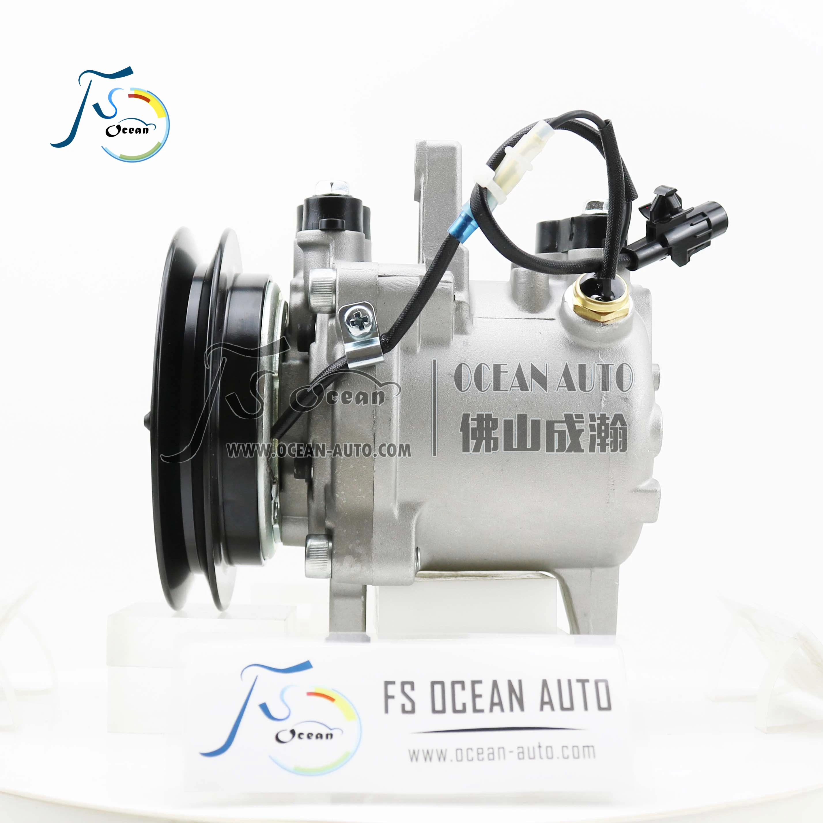 SV06E Air Conditioner Compressor For Daihatsu Charade Truck Kubota Komatsu Charger Tractor Spare Parts L360SGQGZ CO0689