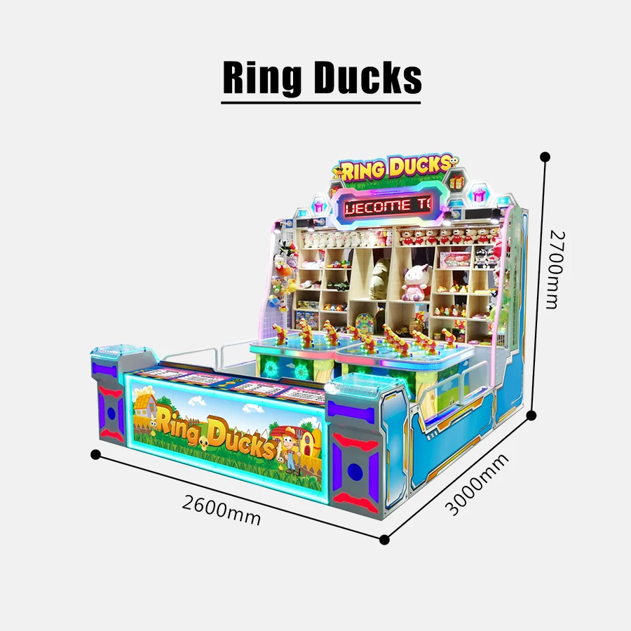 Hot-selling Custom Carnival Games Ring Ducks Amusement Carnival Funfair Game Carnival Games Machine For  adults
