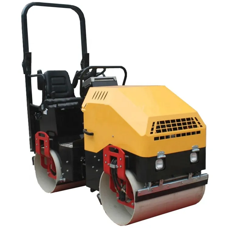 Road Construction Equipment Iron Drum Vibrating Roller Compaction Machine Asphalt Tarmac Roller