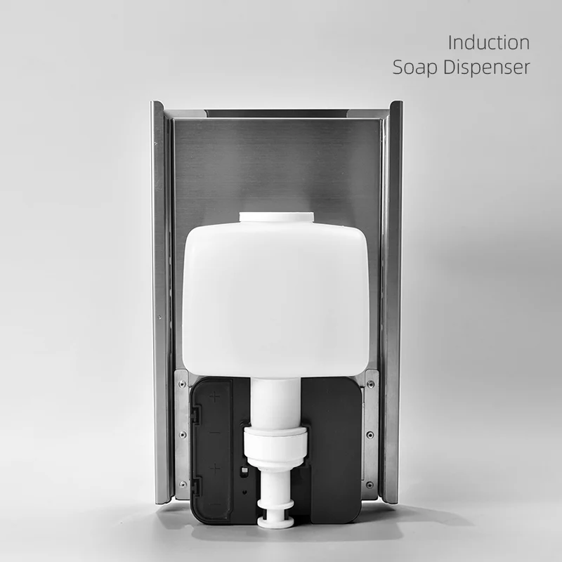 Hotel 304 stainless steel Wall Mounted mirror cabinet rear Foam Hand Liquid Soap Dispenser Automatic With Sensor