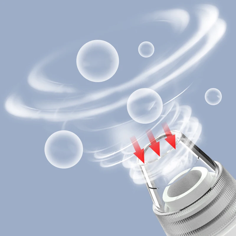 5 Head Pore Cleanser Vacuum Electric Suction Facial Comedo Acne Remover Extractor Tool Kit Blackhead Remover Vacuum