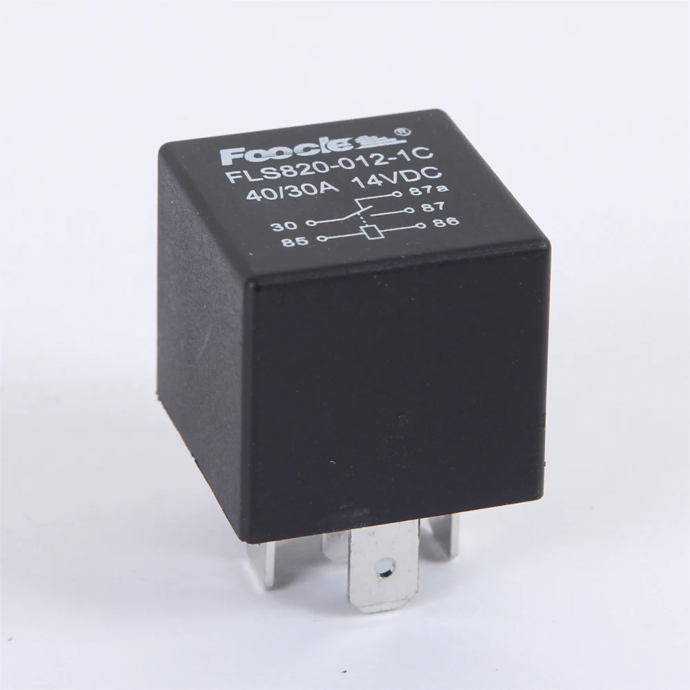 China Car relais Universal type Automotive Relays 12 Volt 24V 40 amp 50a
