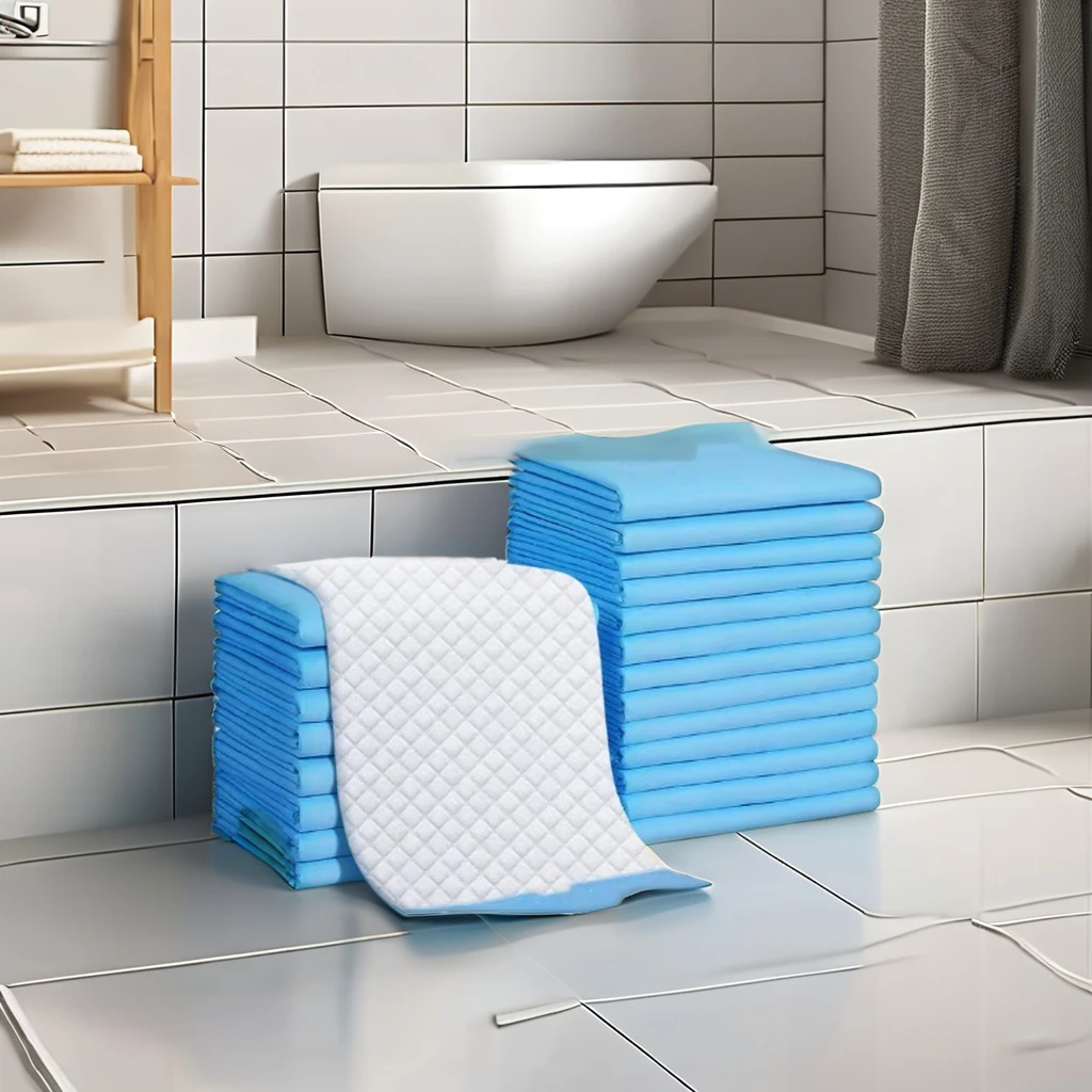 Factory Supply High Quality 60x90 Puppy Pads Disposable PE Paper Training Pads Dogs Cats Hot Sale Waterproof Pet Pee Pads