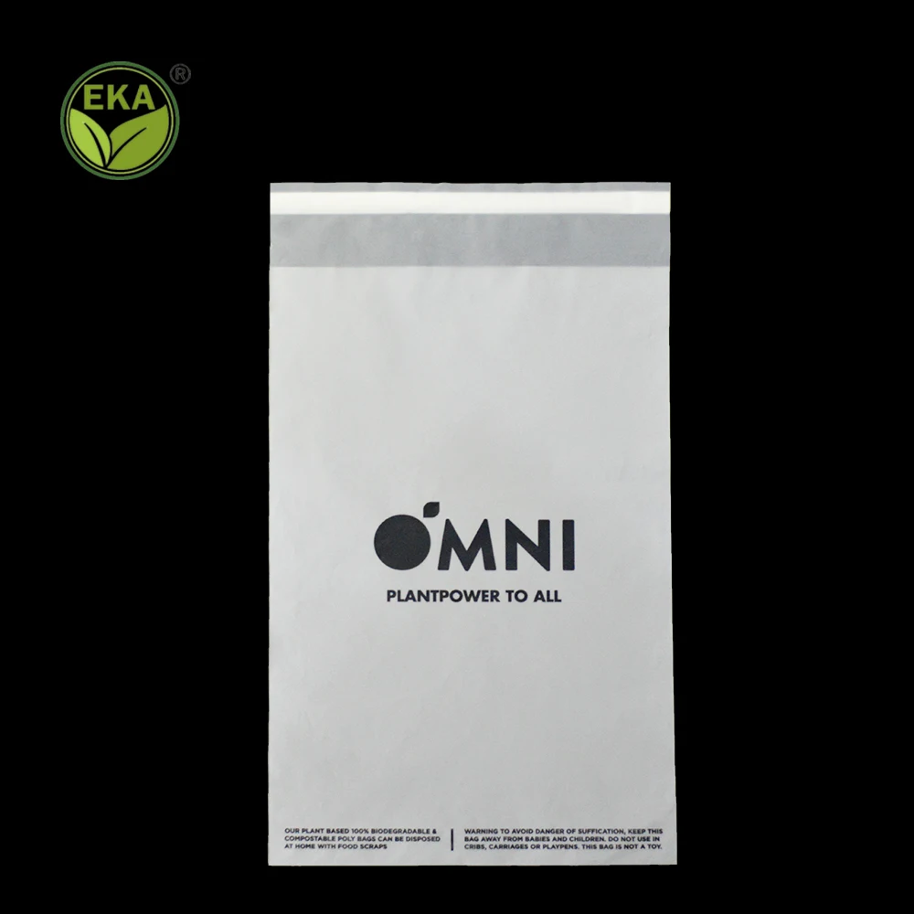 Custom clothing packaging plastic courier mailing mailer shipping envelopes biodegradable poly bag