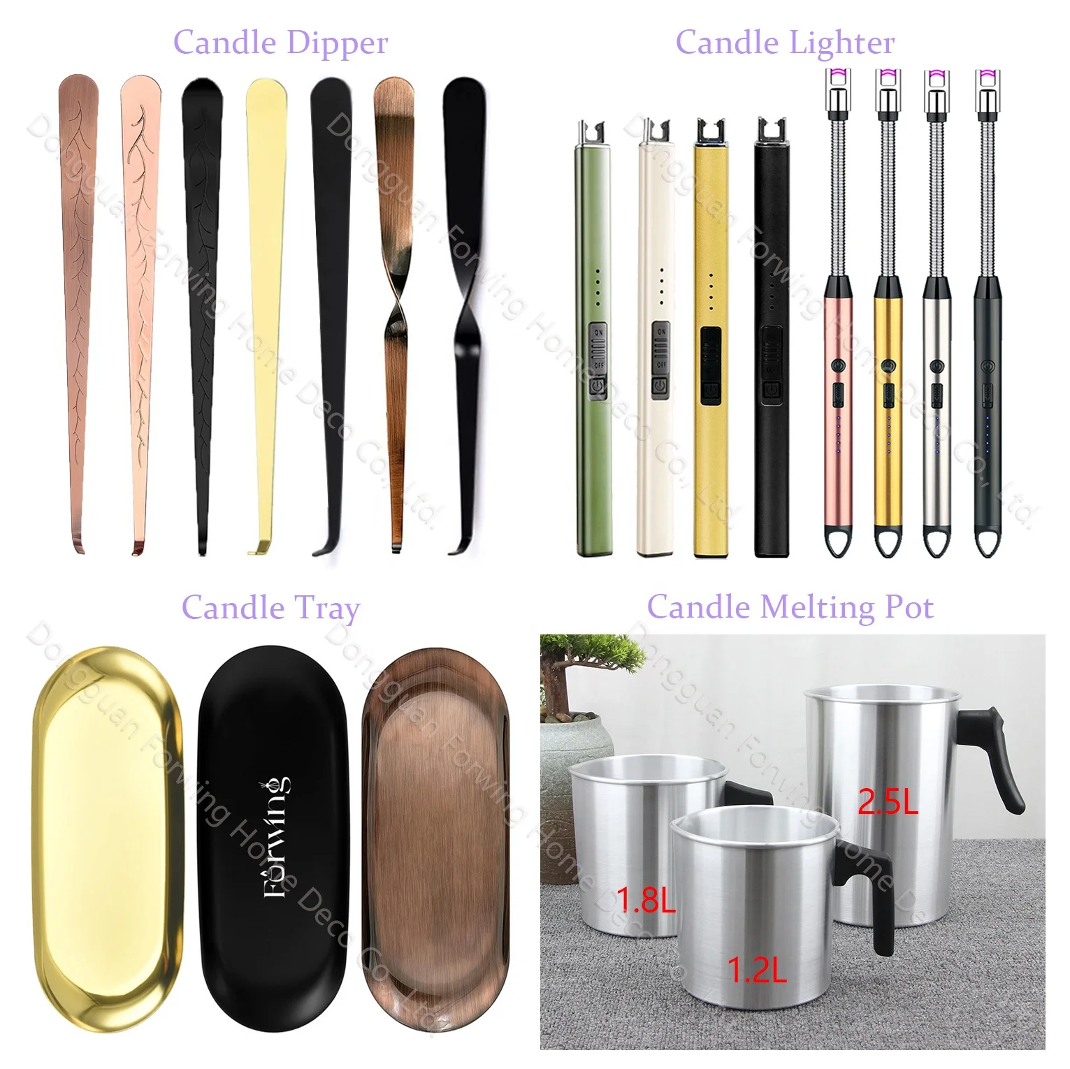 Candle Lighter Electric Arc Lighter Rechargeable USB Lighter Flameless Grill Lighter Long for Candle BBQ