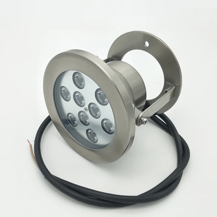 Китайский поставщик ROHS Ce, ландшафтный водостойкий IP68 подводный бассейн, точечные светильники, светодиодный музыкальный фонтан