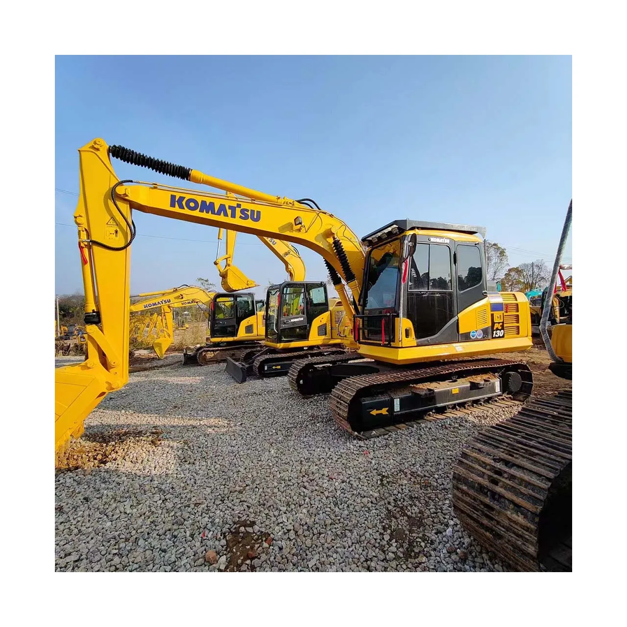 Hot selling Komatsu pc130 japan imported Wholesale Price komatsu pc130 used excavator with Low Working Time for sale