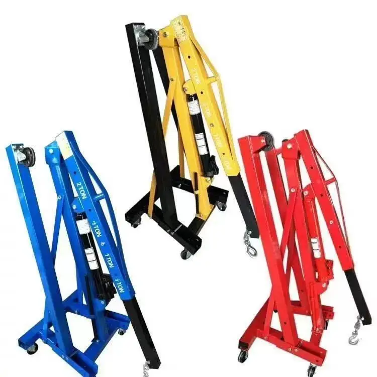 Small Engine Manual Car Engine Crane 3 Ton Shop Hydraulic Engine Crane Lifting Tools