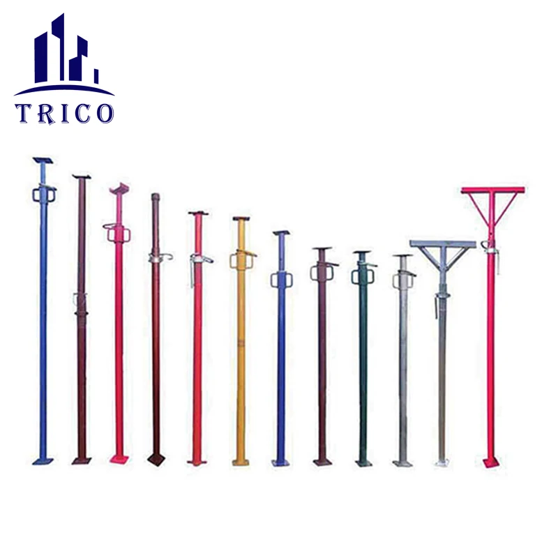 Scaffold Steel Props Formwork Shoring Prop with U Head used for h20 beam