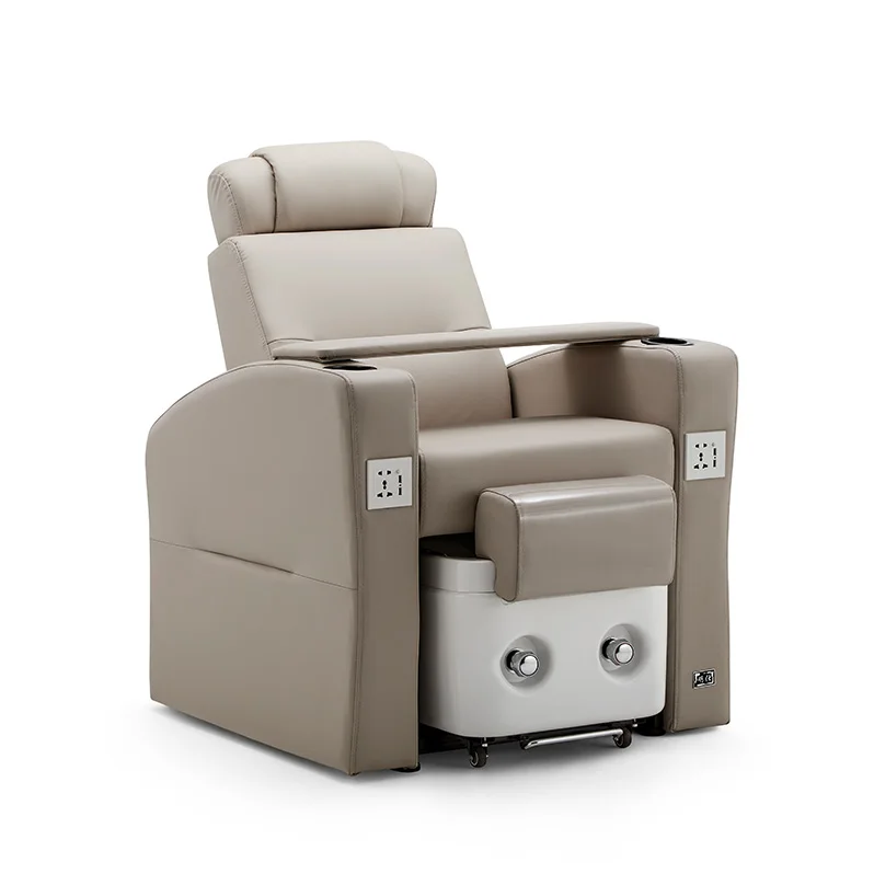 Good price equipment reclining massage manicure chair Salon Beauty Spa Tech No Plumbing Pedicure Chair
