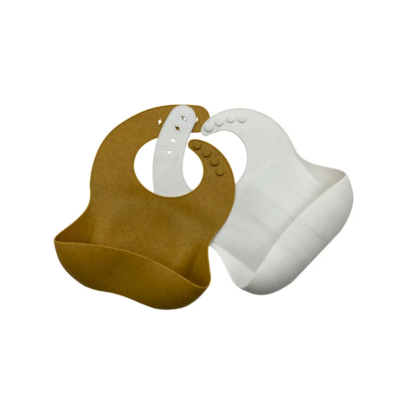 Детские моющиеся силиконовые нагрудники без бисфенола А, детские силиконовые нагрудники