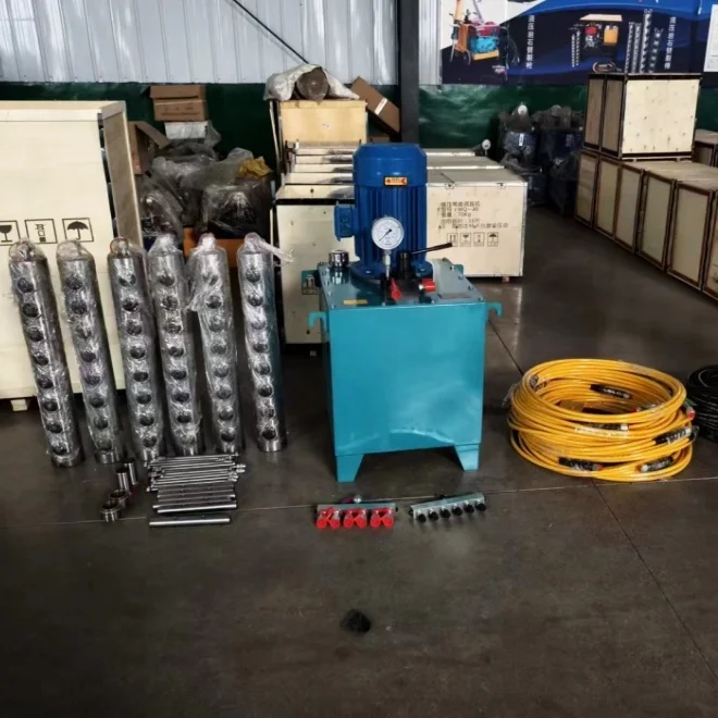 High Quality Customized Piston Rock Splitter Powered with Diesel Engine or Electric Hydraulic Pump