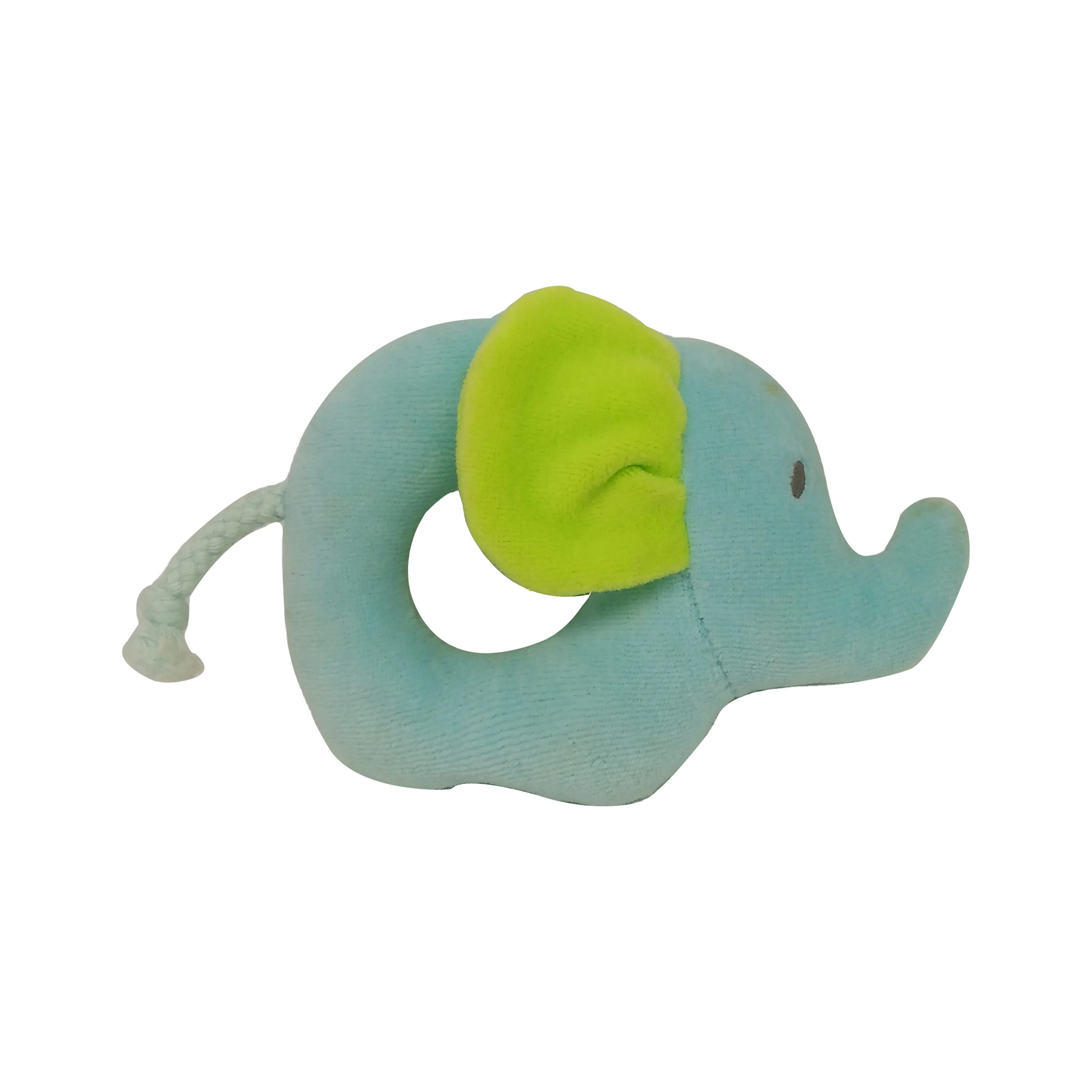 Деревянная детская погремушка милая игрушка мягкая плюшевая слон