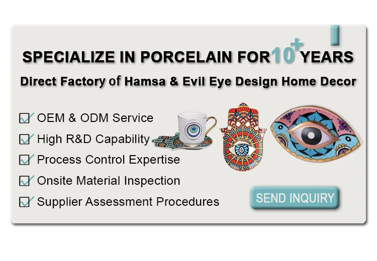 Wholesale Custom Luxury Boho Spiritual Products Gift Ceramic Scented Candle Jar for Meditating Yoga Soy Wax Candle Holder Jar