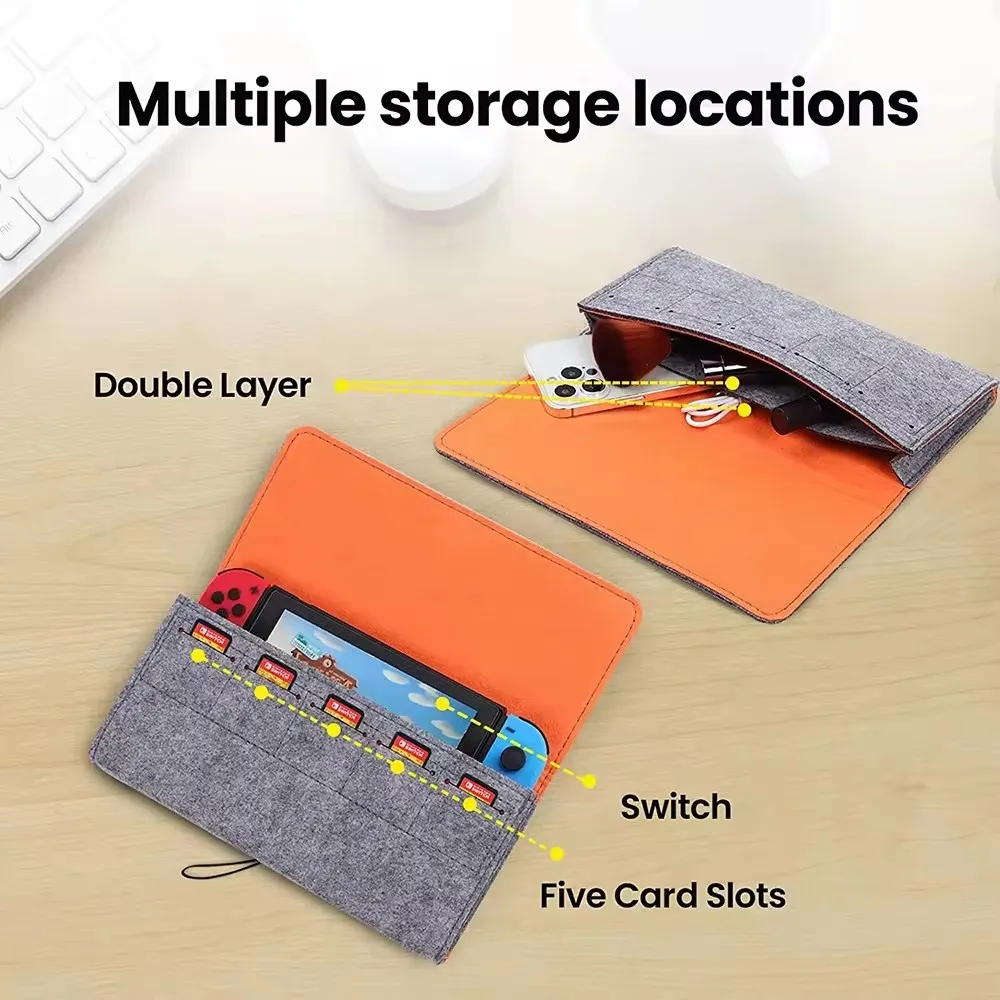 Wholesale Waterproof Shockproof Pockets Customized Switch Case Switch lite oled case Cover Switch Storage Bag for Nintendo Cards