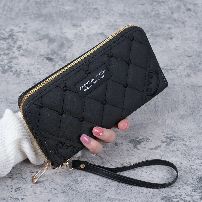 Ladies Travel Purse Zip Women wallet 2022 Long Wallets for women Fashionable Wallet women