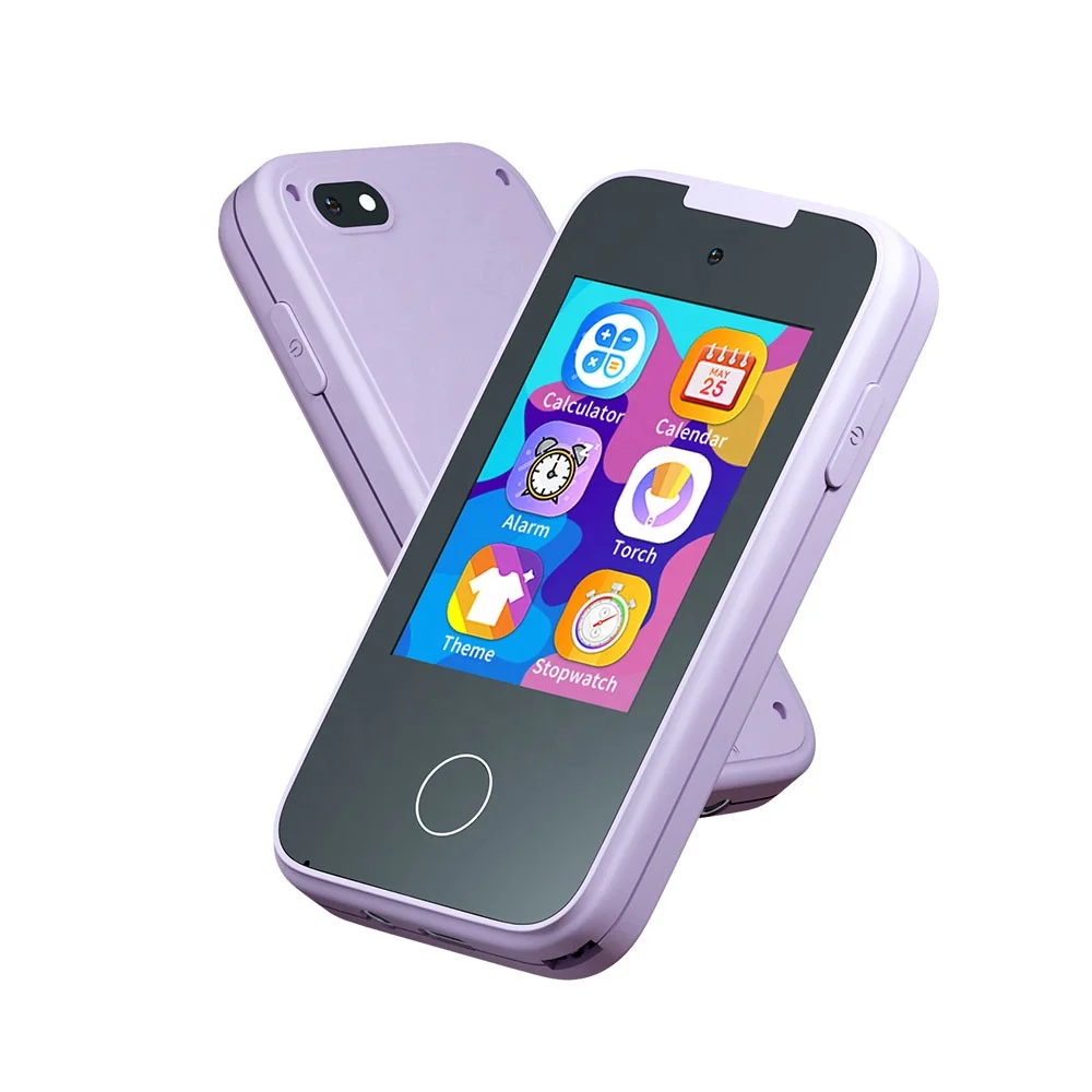 YMX PH05 2.8 2.4 2.0 2 Inch Educational Touch Screen Kids Toy Mobile Smart Cell Phone Smartphone with Flashlight for Children