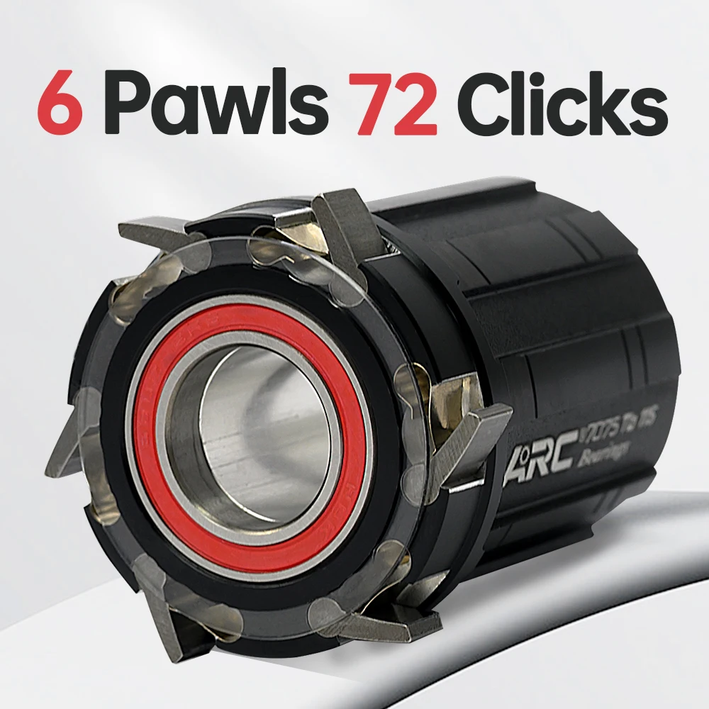 Good Safety Performance Lightweight RT-030FRCB Quick Release Road Bike Spare Part 6 Pwals Front And Rear Hub