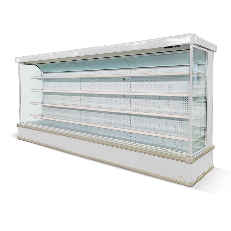 Remote Multidecks Open Chiller Refrigerators for Supermarket Display Fridges Refrigeration Equipment