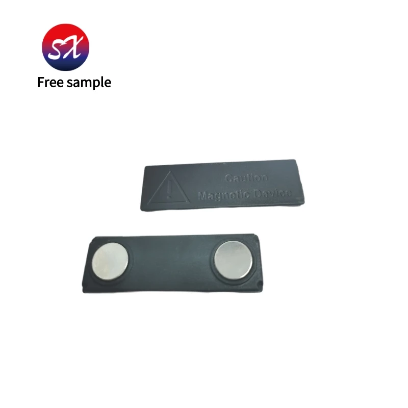 Permanent Block Magnetic Name Badge Brooch Magnet/magnet Name Tag