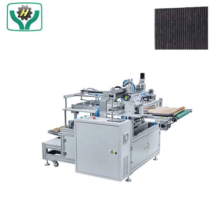 Labor saving high output activated non-vowen materials carbon filter purifier welding and cutting machine for cars