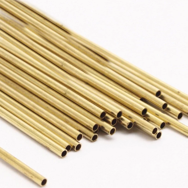 Thin Wall Small Diameter Bright Capillary Brass Tube Pipes
