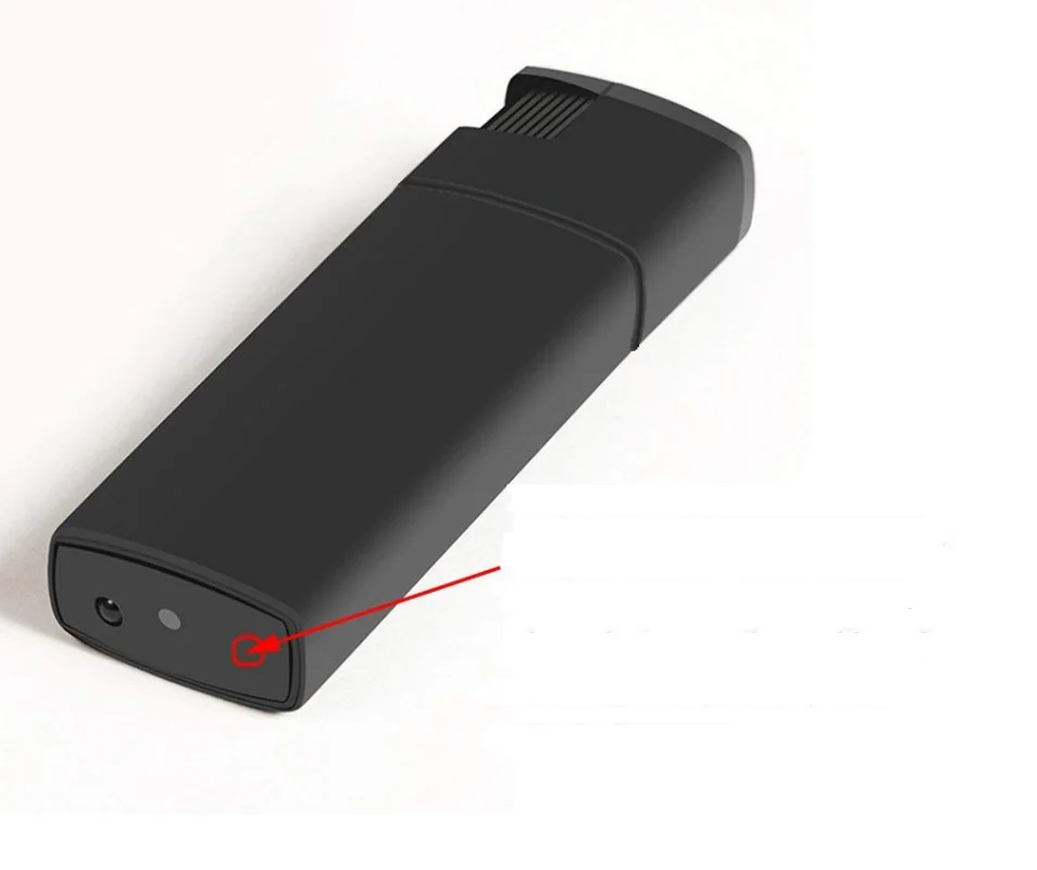 No Hole Real Lighter WiFi IP CamRecorder HD 1080P Portable Mini DVR with Night Vision Hidden Spy Camera