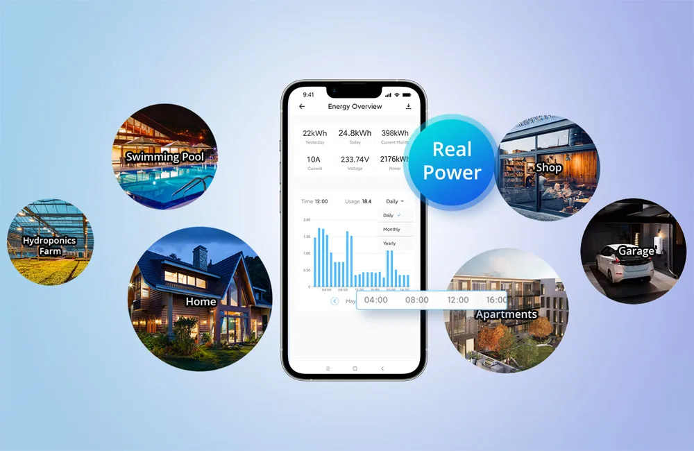 SONOFF POW Origin 16A Wifi Smart Voice Remote Control Switch Module Monitor Power Consumption Works With Alexa Google Home