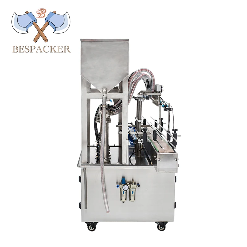 Full automatic bag filling and sealing machine automatic jam filling and sealing machine for cosmetic