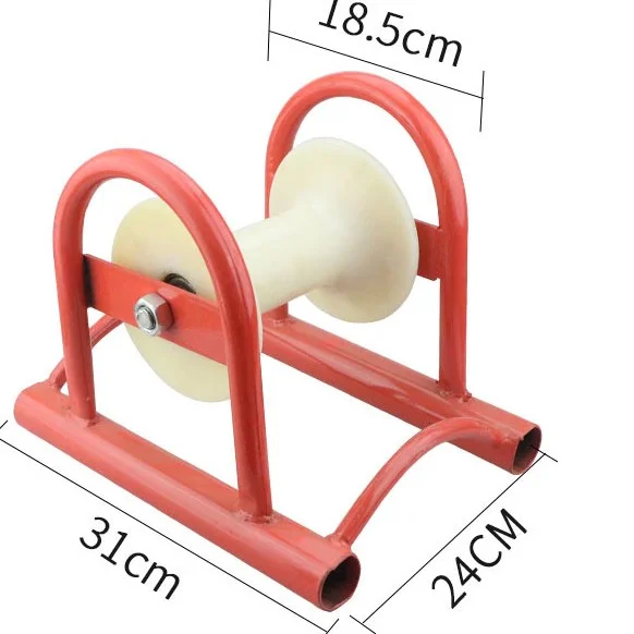 Electric Manhole Aluminium Alloy Cable Pulley Cable Pulling Guide Roller Cable Pulley