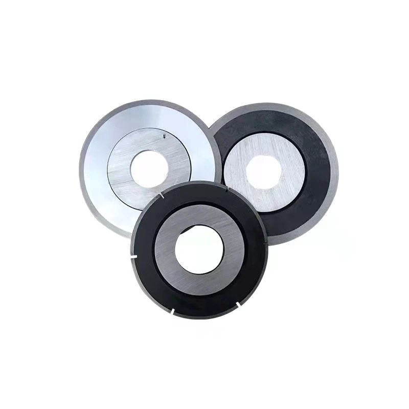 30 Inchis Skd 11 Round Roller Cutting Blade Tungsten Carbide Material Cloth Round Blade slitting knife