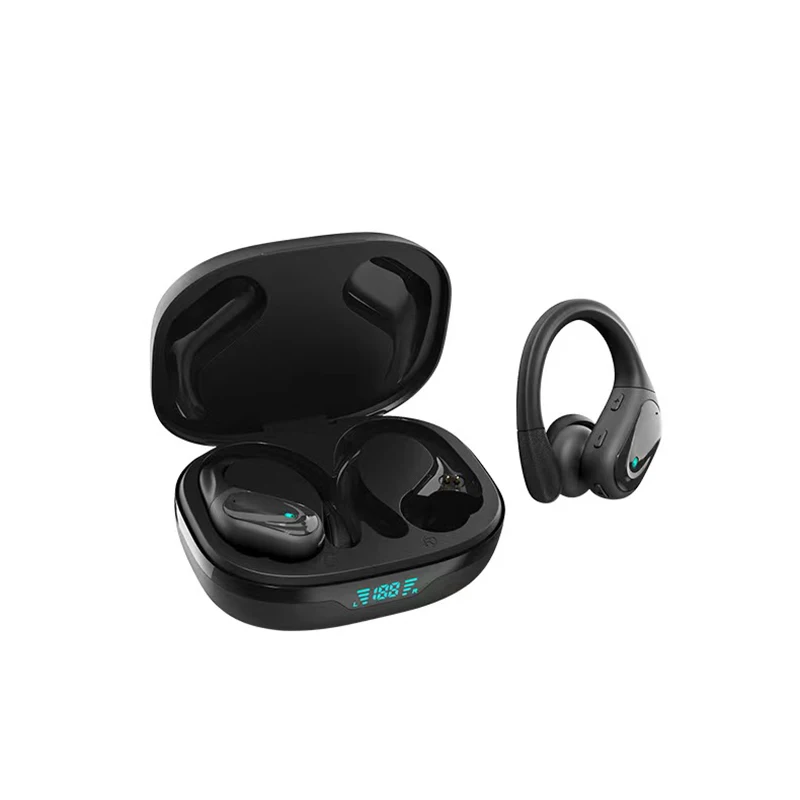 2022 New mini wireless TWS earphone sports Wireless Earphone with hook BT