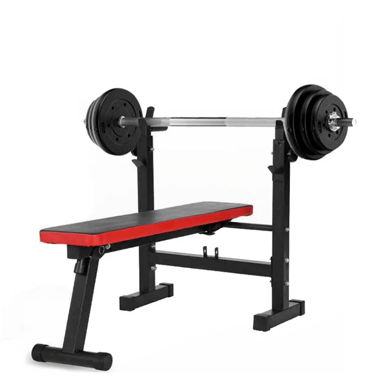 Home Gym Indoor Strength Training Workout Multifunctional Weightlifting Bench Press Squat Rack