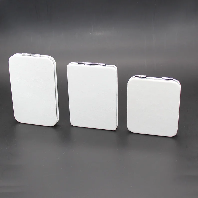 China Factory Woman Mirror Plastic Small Compact Handheld Square Makeup Mirror Custom Cosmetic Hand Mirror