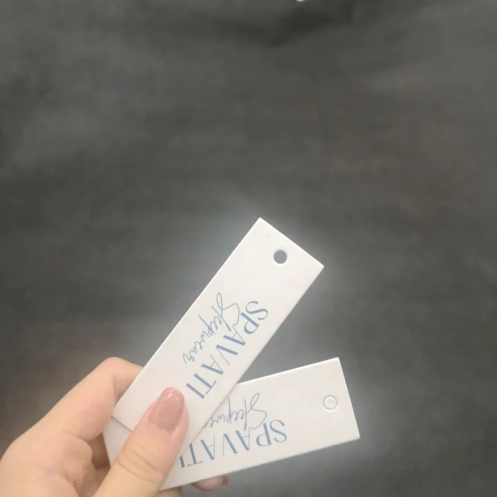 Popular custom  price label paper tag paper hang tags