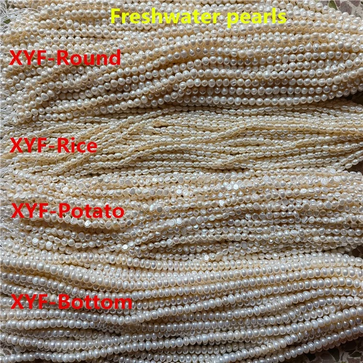 1.5-2, 2-2.5, 2.5-3mm freshwater cunltured Pearl Jewelry Making Loose Beads