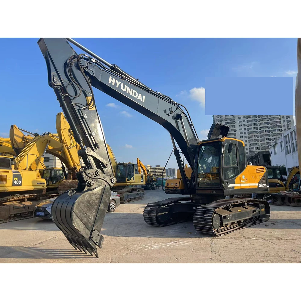 Used Hyundai 220-9 crawler excavator used hyudai 220 300 305 330 335 excavator