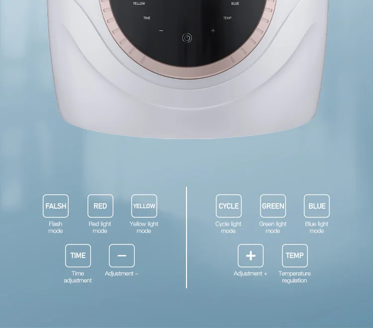 Professional 4 Color PDT LED Light Therapy Machine Red light Therapy LED Facial and Body Dome Beauty Instrument SPA Capsule