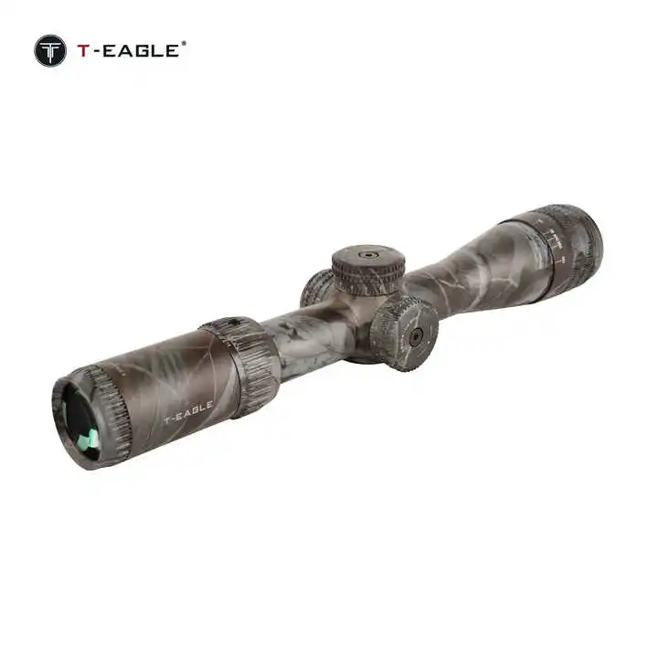 Камуфляжный стеклянный прицел для прицела тактический охотничий EOS4-16x44 черный цвет