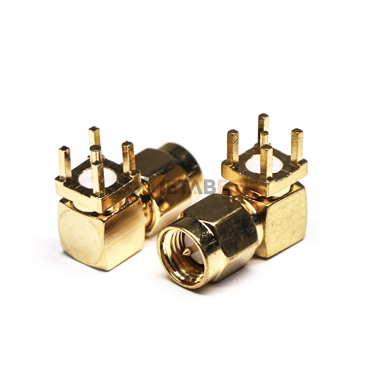 High Quality OEM SMA Male Connector Adapter RF Jack with Pin for Female PCB RF Applications Manufactured by Top Antenna Brands