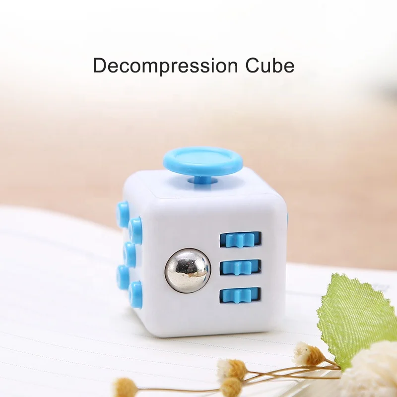 
2021 New Hot Sale Multi-Function Colourful Fidget Finger Spinner Cube Toy Anti Stress Mini Decompression Toys 