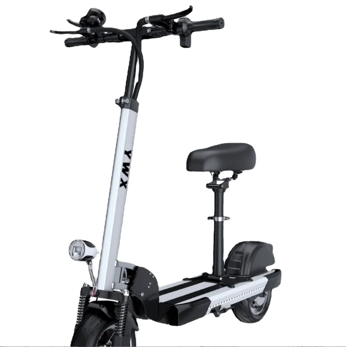 10Inch 500W Foldable Small Lithium Battery Electric Scooter For Adults