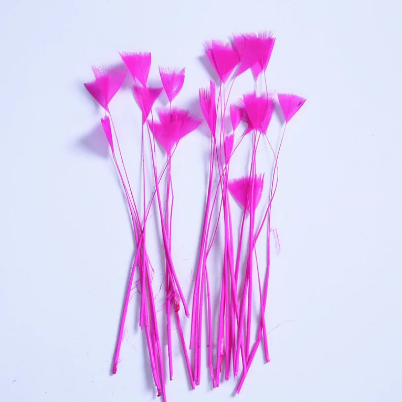 cheap carnival decoration stripped turkey feather