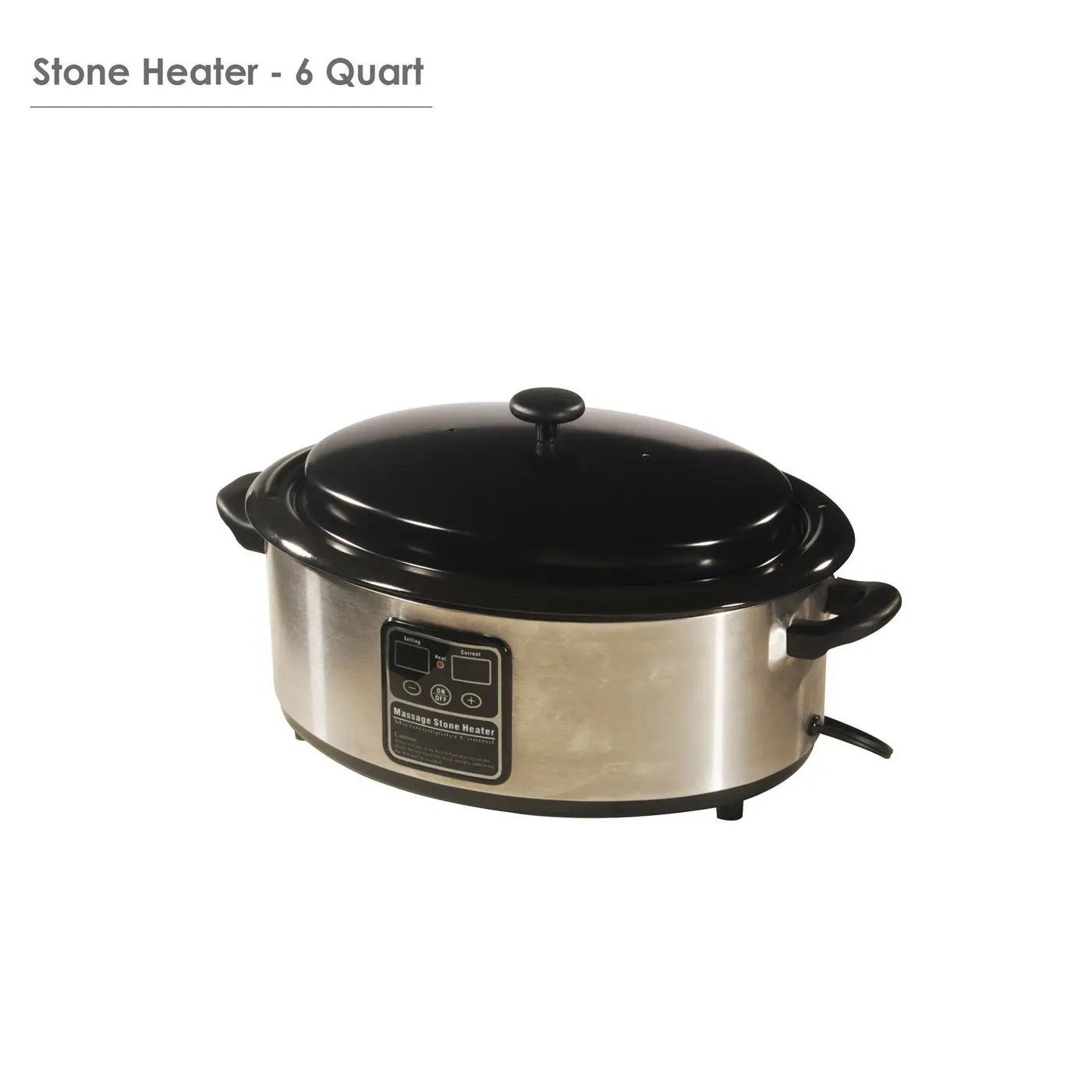 Manufacturer wholesale stainless steel shell 18 Quart Massage Stone Warmer Heater hot stone massage heater massage stone heaters