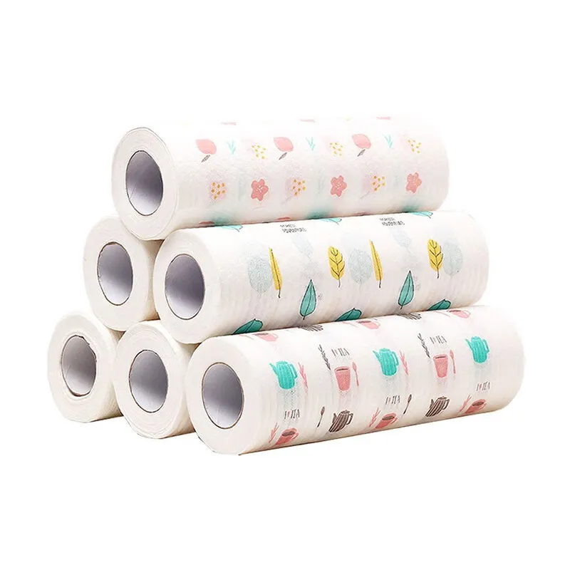 High Quality Custom Bamboo and Wood Pulp Kitchen Paper Towels 2-Ply Soft Roll for Effective Cleaning for Home Use