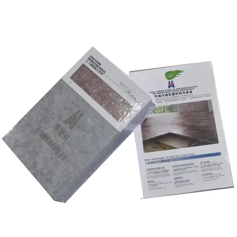 light weight fire rated environment friendly fiber cement board for floor of container fibre cement flooring